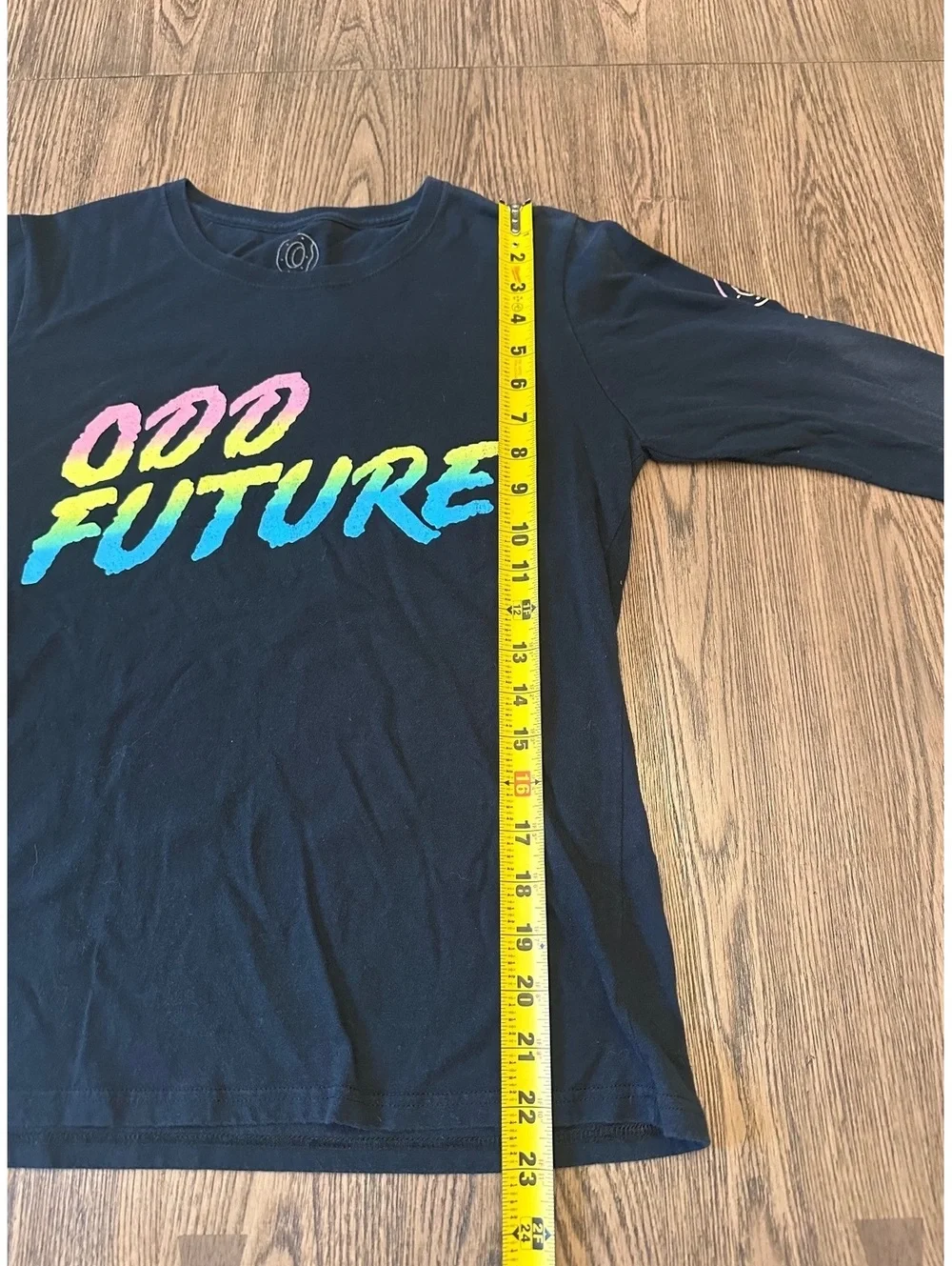 Odd Future Black Long Sleeve Graphic T-Shirt Youth Medium